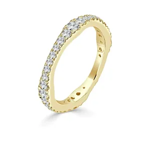 14KY Diamond Eternity Band