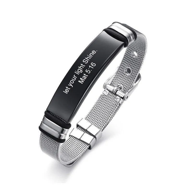 Bible Verse Bracelet <br> Matthew 5:16