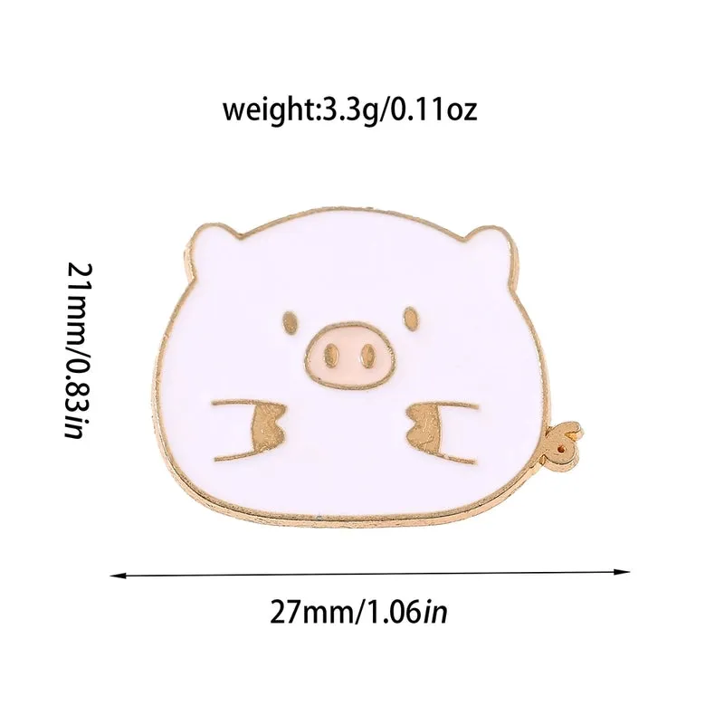 Casual Retro Pin Animal Cartoon Cat Metal Unisex Brooches