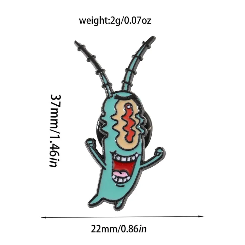 Casual Retro Pin Animal Cartoon Cat Metal Unisex Brooches