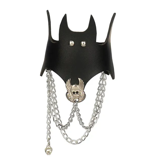 DIEZI Punk PU Leather Goth Wrap Bracelets