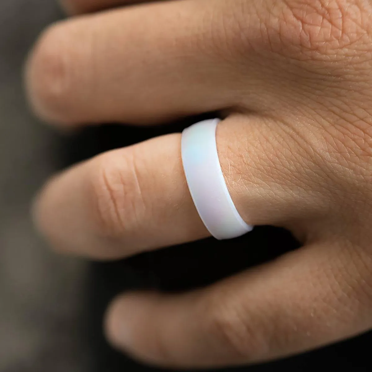 Enso Rings Classic Birthstone Series Silicone Ring - Alexandrite