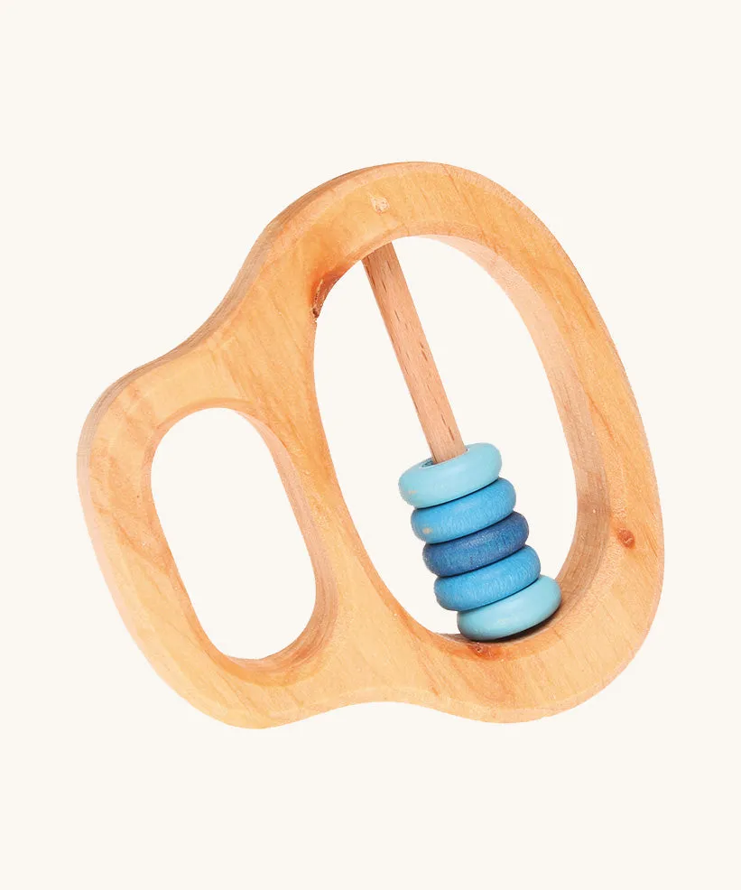 Grimm's Grasping Toy With 5 Blue Rings