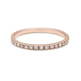 Hazeline Eternity Band - 14k Gold & White Diamonds