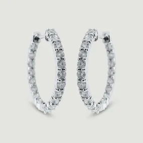Hoop White Gold