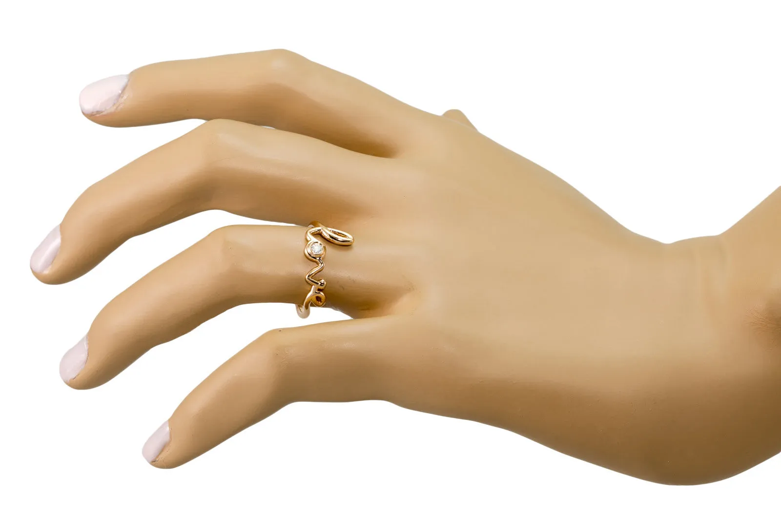 Love Ring with Diamond