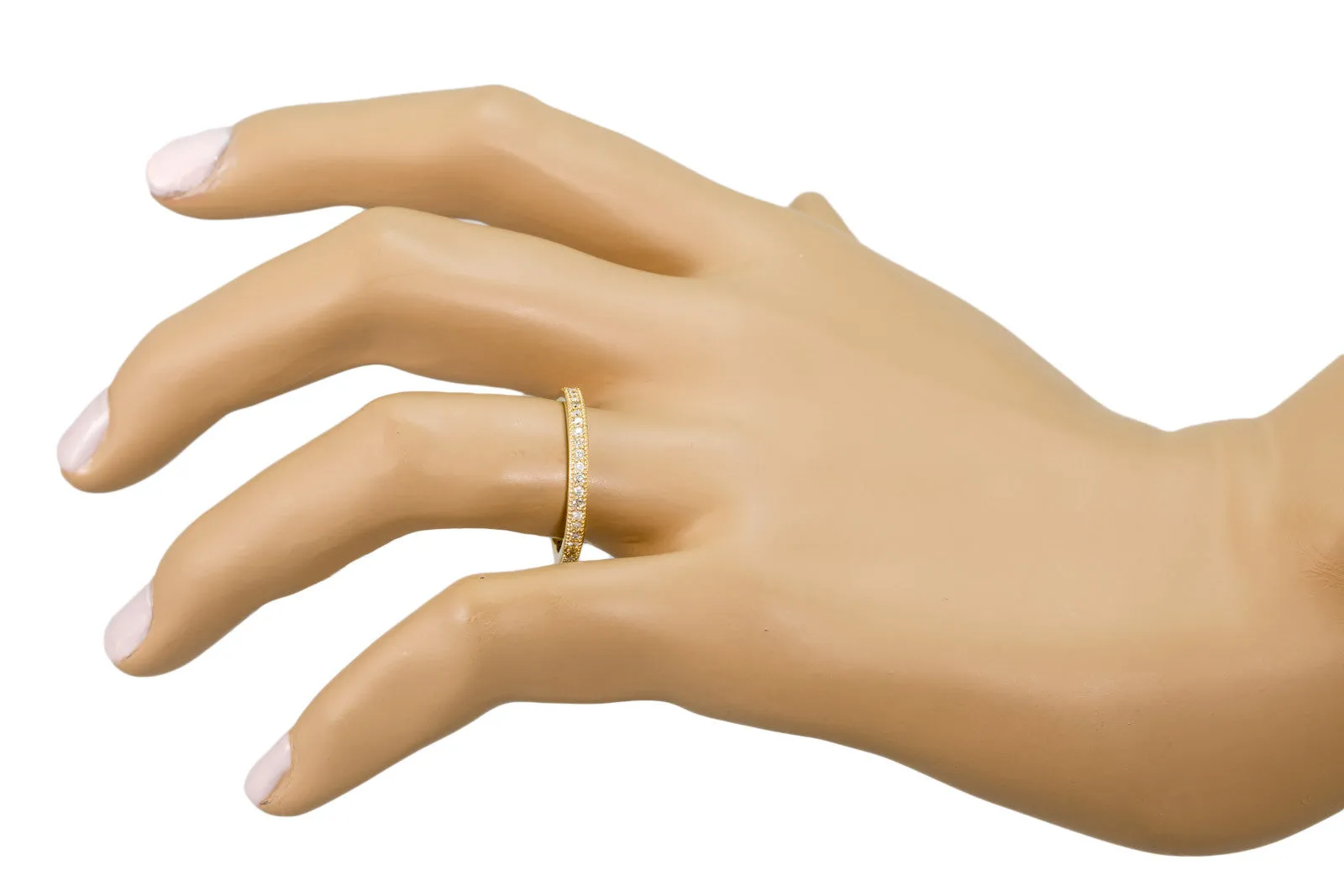 Pave Diamond Eternity Ring