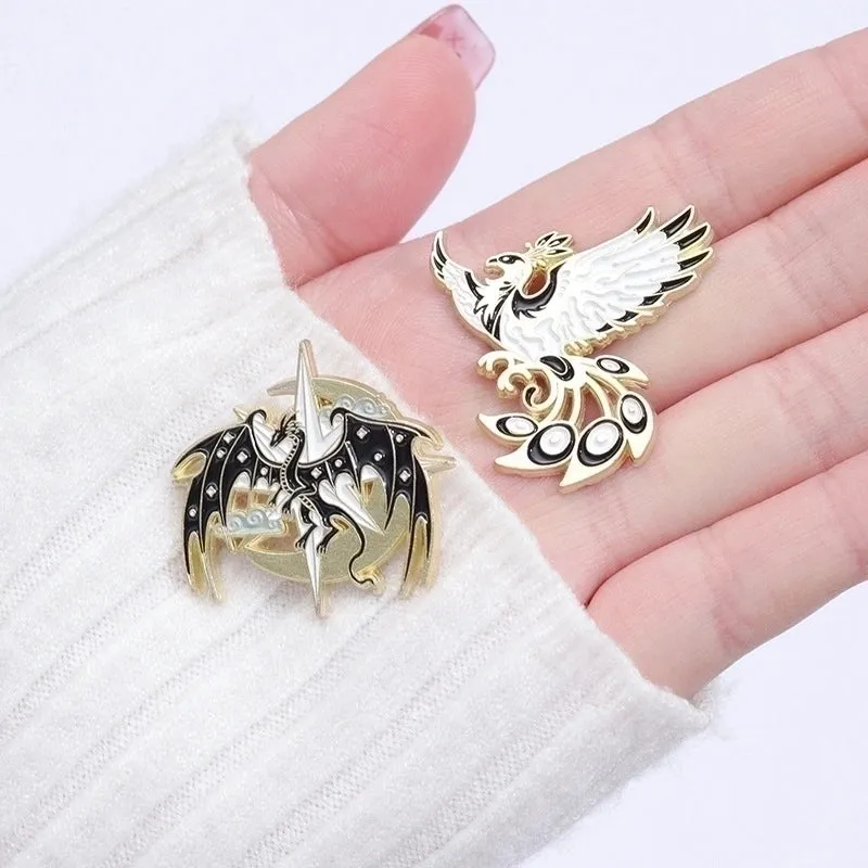 Retro Pin Animal Alloy Plating Unisex Brooches