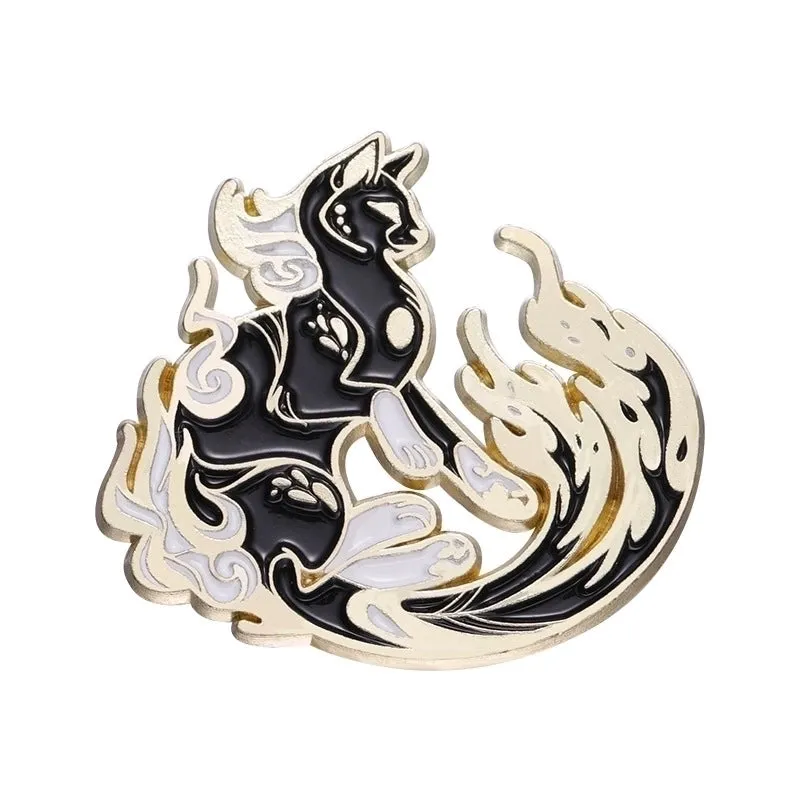 Retro Pin Animal Alloy Plating Unisex Brooches
