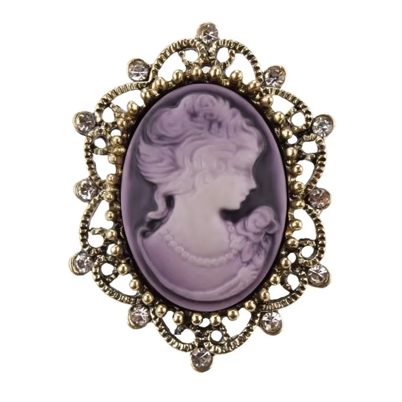 Retro Pin Flower Alloy Women's Brooches