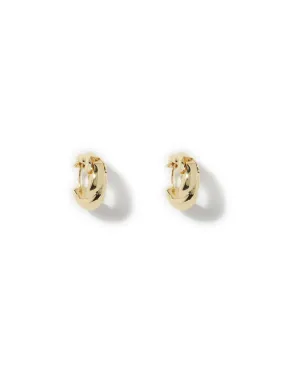 Twiggy Twist Chunky Hoop Earrings